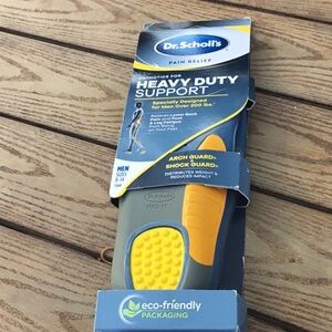 Dr. Scholl's Heavy Duty Support Insoles - Yellow and Gray